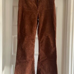 GAP Women's Flare Jeans in Rich Brown